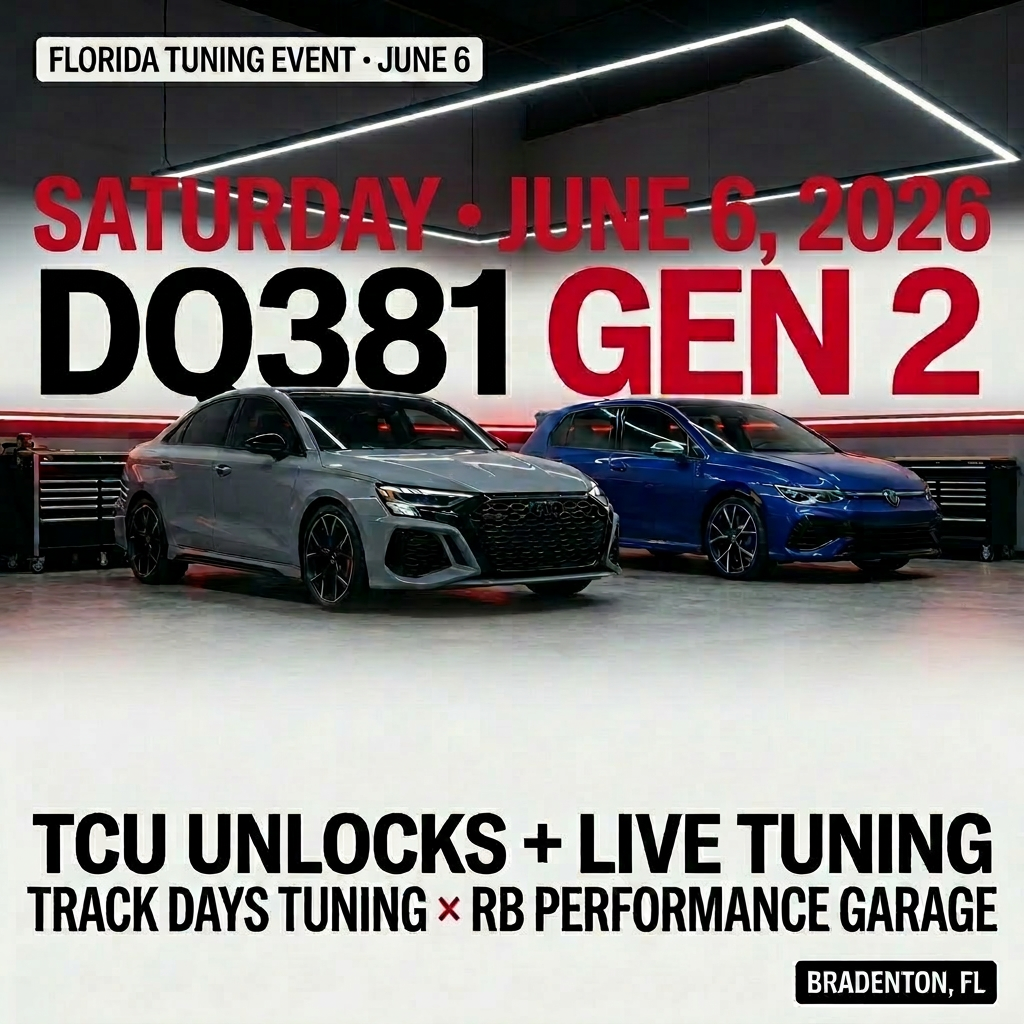 Instagram square poster for the DQ381 Gen 2 Bradenton event