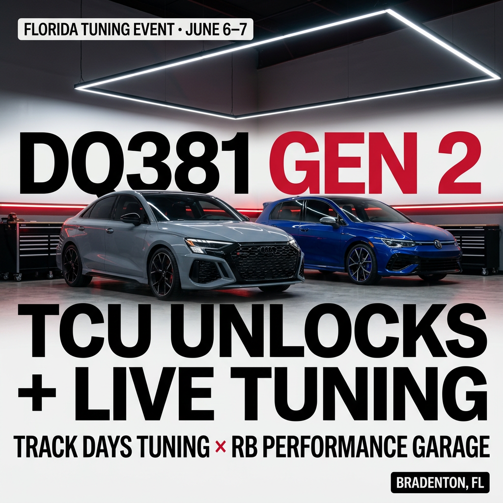 Instagram square poster for the DQ381 Gen 2 Bradenton event